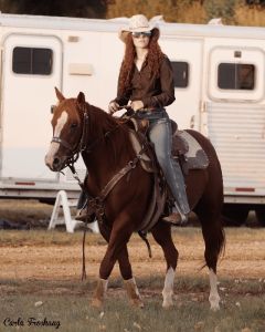 All around high school rodeo mare